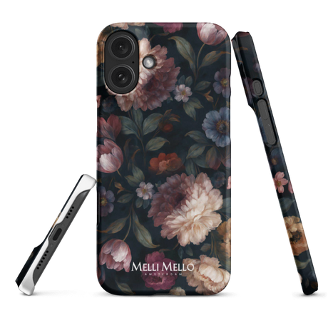 Melli Mello Telefoonhoesje Noir Bloom (Hard Case)