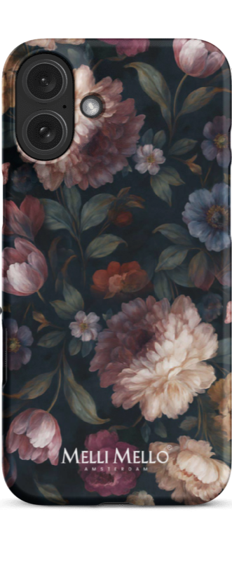 Melli Mello Telefoonhoesje Noir Bloom (Hard case)