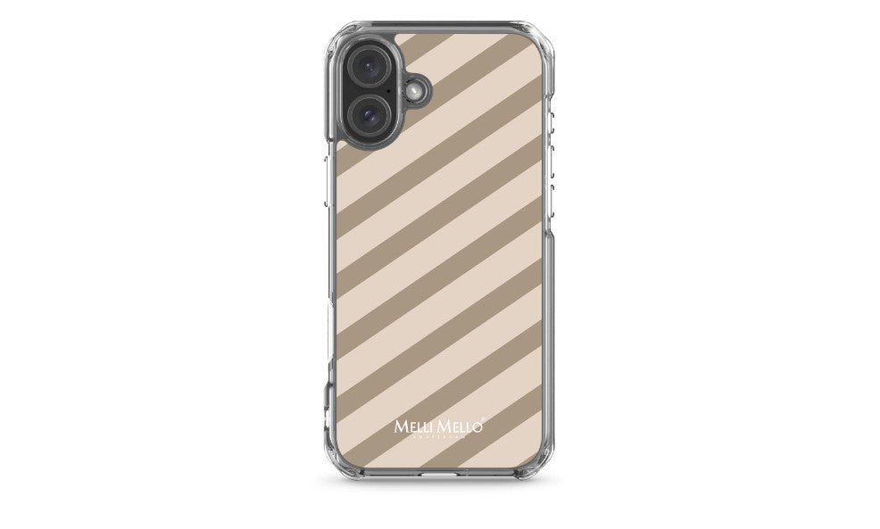 Melli Mello Telefoonhoesje Sand Stripe (Soft case)