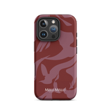 Melli Mello Phone Case Crimson Wave (Tough Case)