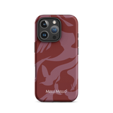 Melli Mello Phone Case Crimson Wave (Tough Case)
