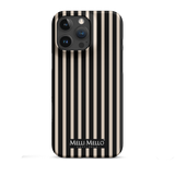 Melli Mello Telefoonhoesje Midnight Lines (Hard case)