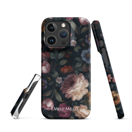 Melli Mello Telefoonhoesje Noir Bloom (Hard Case)