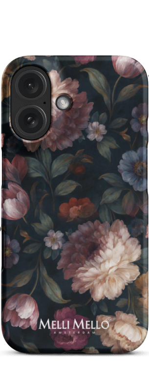 Melli Mello Telefoonhoesje Noir Bloom (Hard case)