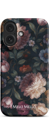 Melli Mello Telefoonhoesje Noir Bloom (Hard case)