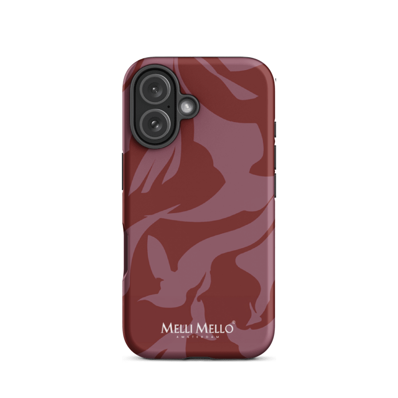 Melli Mello Phone Case Crimson Wave (Tough Case)