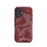Melli Mello Phone Case Crimson Wave (Tough Case)