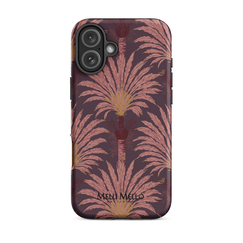 Melli Mello Telefoonhoesje Crimson Palm (Tough case)