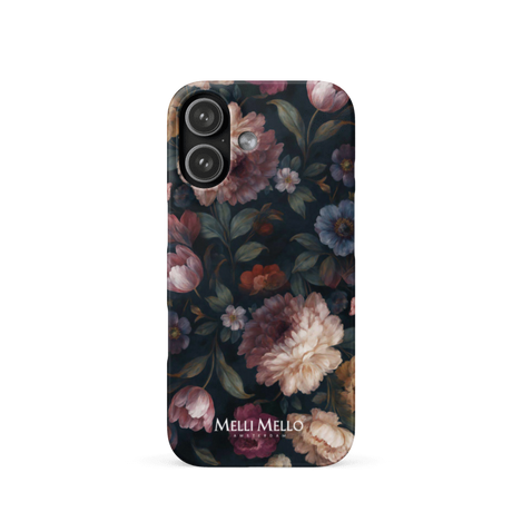 Melli Mello Telefoonhoesje Noir Bloom (Hard Case)