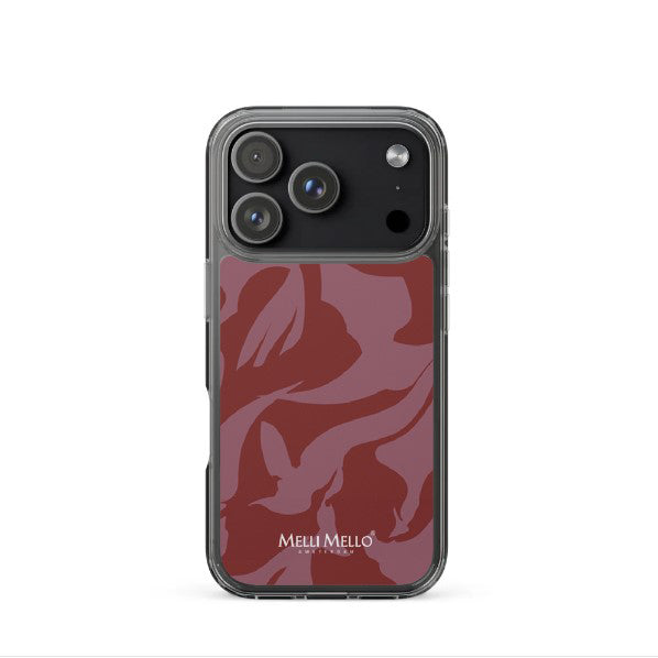 Melli Mello Telefoonhoesje Crimson Wave (Soft case)