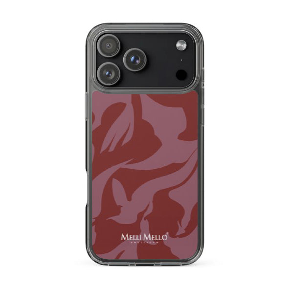 Melli Mello Telefoonhoesje Crimson Wave (Soft case)