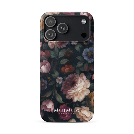 Melli Mello Telefoonhoesje Noir Bloom (Hard Case)