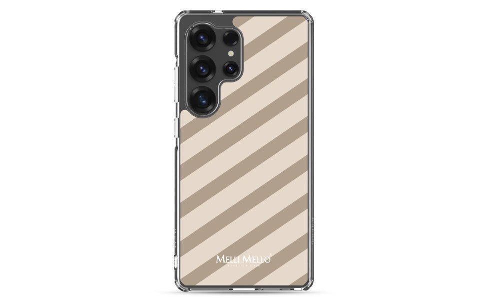 Melli Mello Telefoonhoesje Sand Stripe (Soft case)