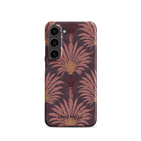 Melli Mello Telefoonhoesje Crimson Palm (Hard Case)