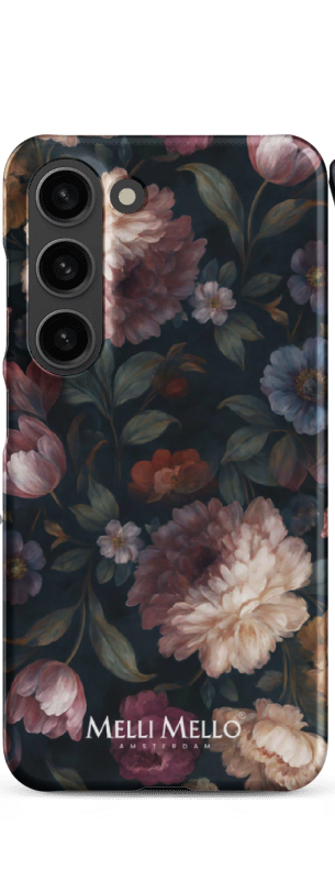 Melli Mello Telefoonhoesje Noir Bloom (Hard case)