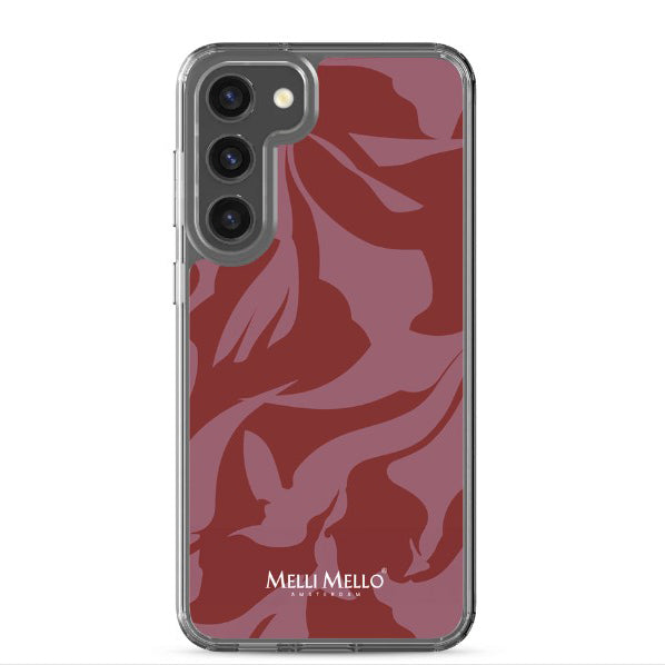 Melli Mello Telefoonhoesje Crimson Wave (Soft case)