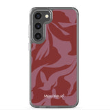 Melli Mello Telefoonhoesje Crimson Wave (Soft case)