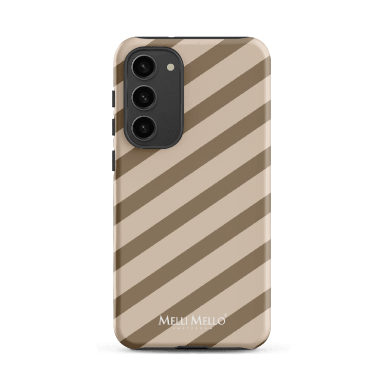 Melli Mello Phone Case Sand Stripe (Tough Case)