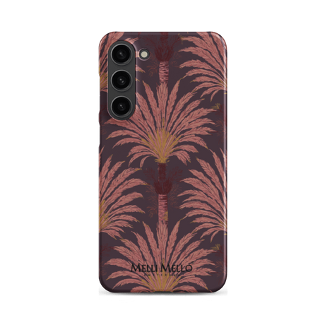 Melli Mello Telefoonhoesje Crimson Palm (Hard Case)