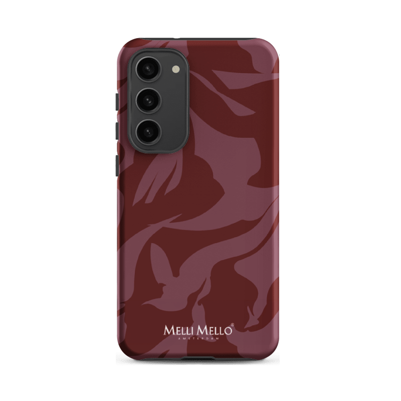 Melli Mello Phone Case Crimson Wave (Tough Case)