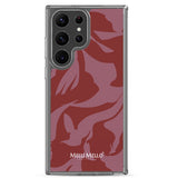 Melli Mello Telefoonhoesje Crimson Wave (Soft case)
