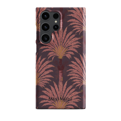 Melli Mello Telefoonhoesje Crimson Palm (Hard Case)