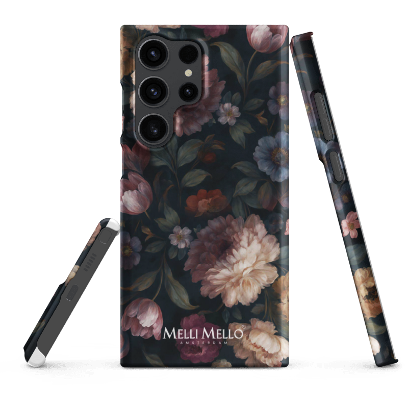 Melli Mello Phone Case Noir Bloom (Hard Case)