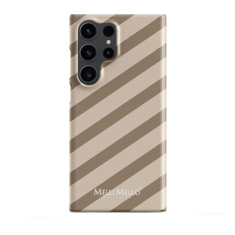 Melli Mello Telefoonhoesje Sand Stripe (Hard case)