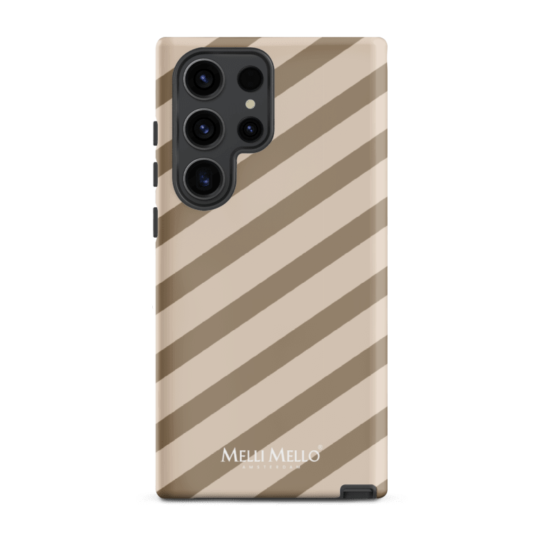Melli Mello Phone Case Sand Stripe (Tough Case)