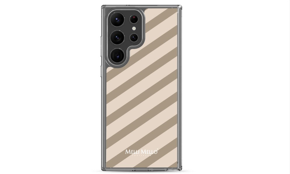 Melli Mello Telefoonhoesje Sand Stripe (Soft case)
