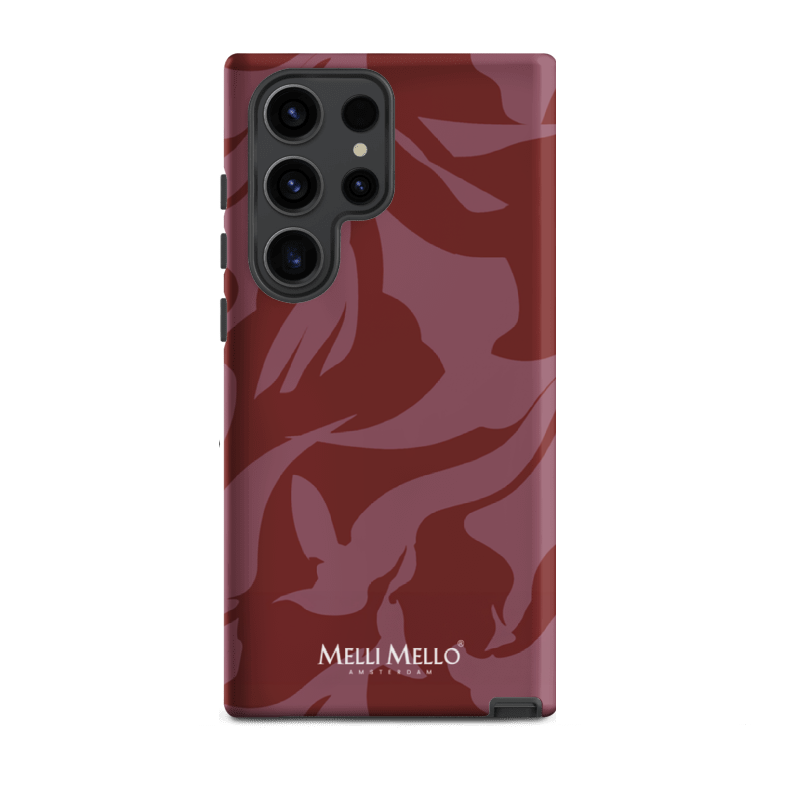 Melli Mello Phone Case Crimson Wave (Tough Case)