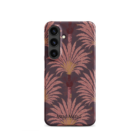Melli Mello Telefoonhoesje Crimson Palm (Hard Case)