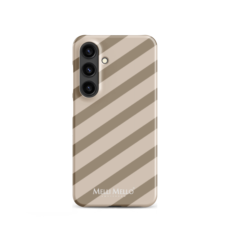 Melli Mello Telefoonhoesje Sand Stripe (Hard case)
