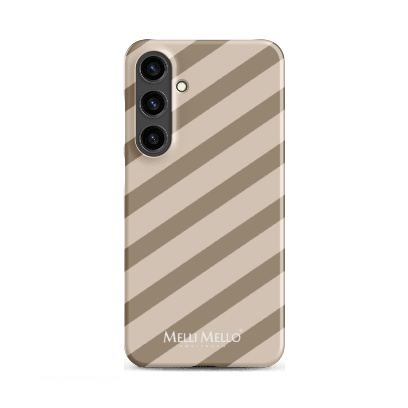 Melli Mello Telefoonhoesje Sand Stripe (Hard case)