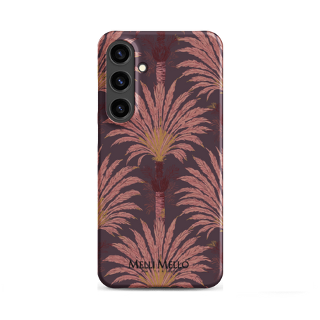 Melli Mello Telefoonhoesje Crimson Palm (Hard Case)