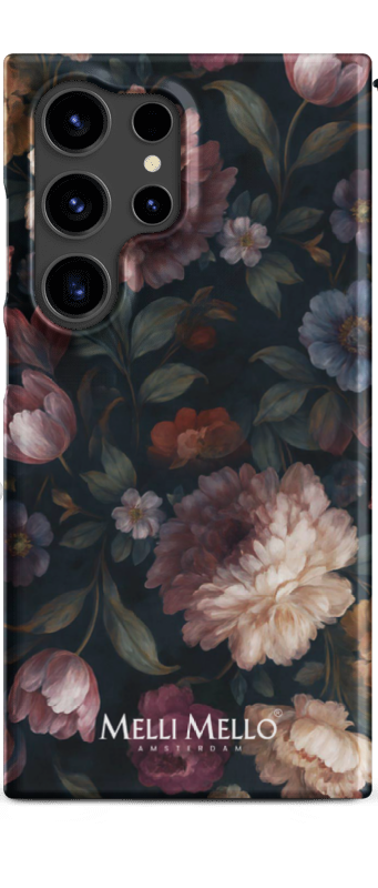 Melli Mello Telefoonhoesje Noir Bloom (Hard case)