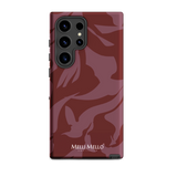 Melli Mello Phone Case Crimson Wave (Tough Case)
