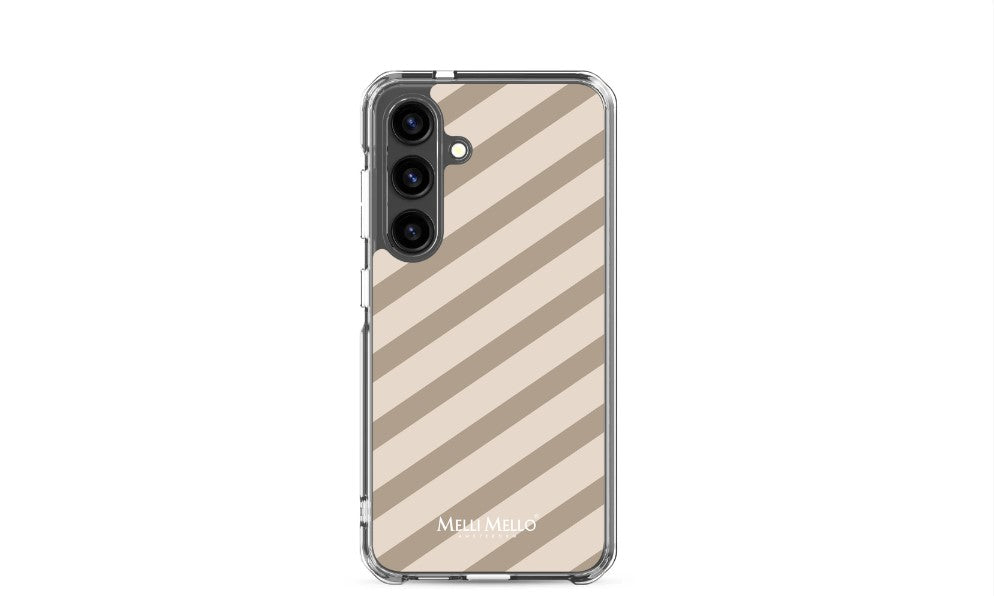 Melli Mello Telefoonhoesje Sand Stripe (Soft case)
