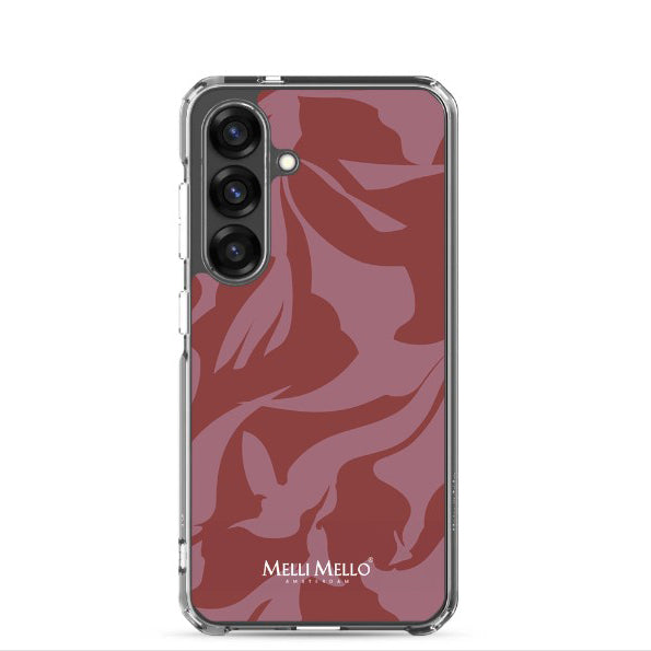 Melli Mello Telefoonhoesje Crimson Wave (Soft case)