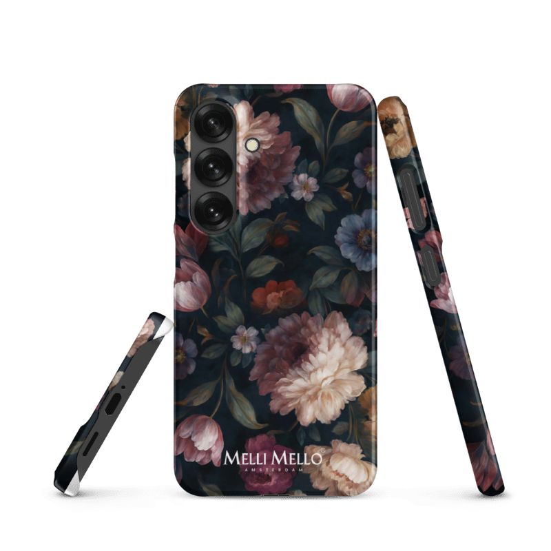 Melli Mello Phone Case Noir Bloom (Hard Case)