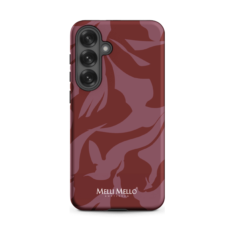 Melli Mello Phone Case Crimson Wave (Tough Case)