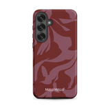 Melli Mello Phone Case Crimson Wave (Tough Case)