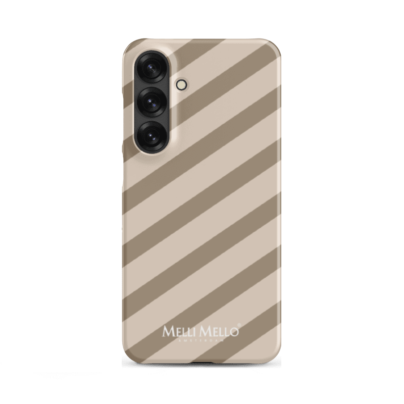 Melli Mello Telefoonhoesje Sand Stripe (Hard case)