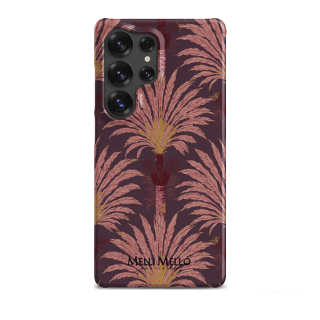 Melli Mello Telefoonhoesje Crimson Palm (Hard Case)