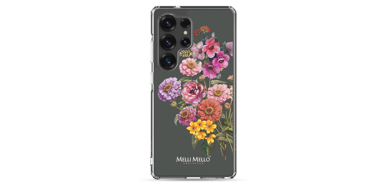 Melli Mello Telefoonhoesje Velvet Bloom (Soft case)
