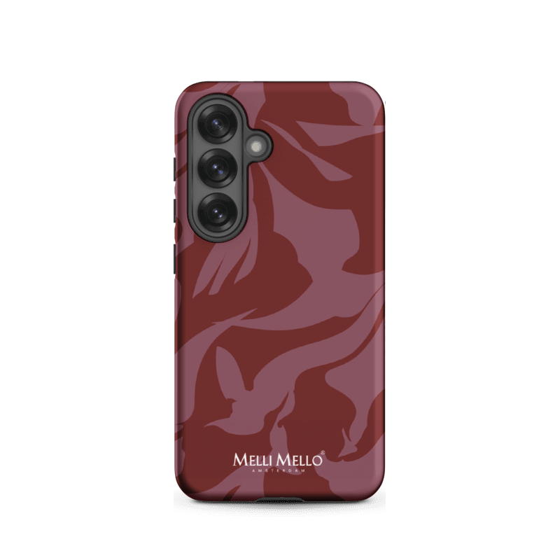 Melli Mello Phone Case Crimson Wave (Tough Case)
