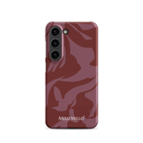 Melli Mello Telefoonhoesje Crimson Wave (Hard Case)