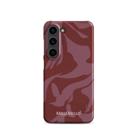 Melli Mello Telefoonhoesje Crimson Wave (Hard Case)
