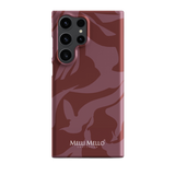 Melli Mello Telefoonhoesje Crimson Wave (Hard Case)