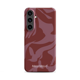 Melli Mello Telefoonhoesje Crimson Wave (Hard Case)